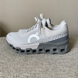 On Cloudmonster 2 Running Gray Athletic Shoes